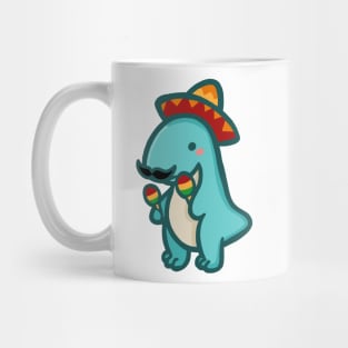 Mexican T-Rex, cute Dino, Dinosaur Mug